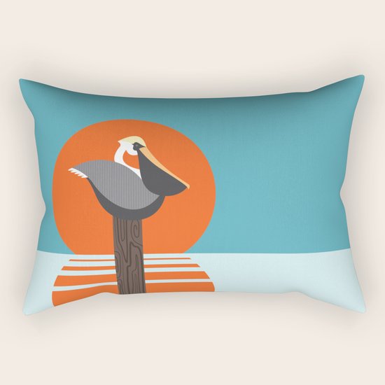 Pelican Rectangular Pillow