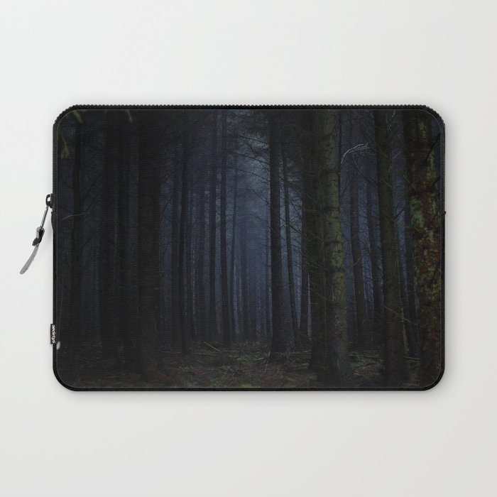 The Dark & Eerie Woods (Color) Laptop Sleeve