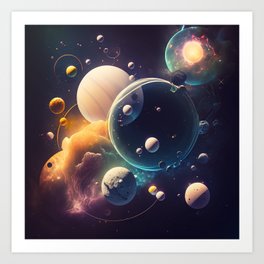Planet Gaze II Art Print