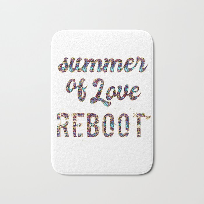 Summer of Love Reboot Bath Mat
