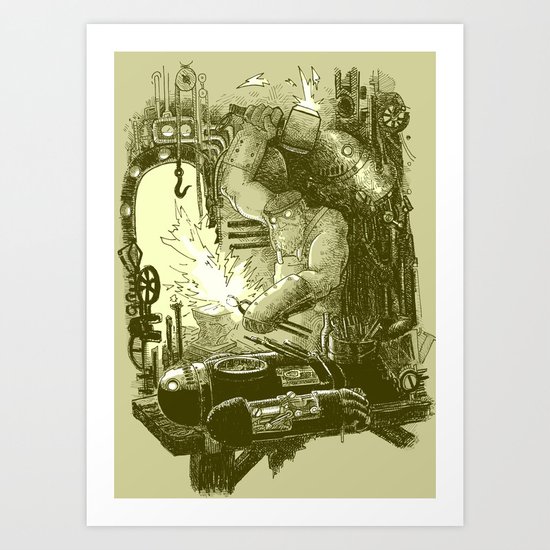 Doombots Art Print