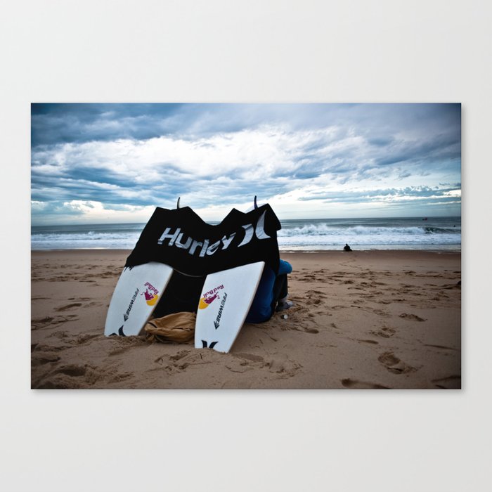 Hurley in Hossegor, France, World Tour of Surf Canvas Print