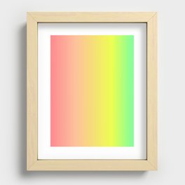 6 Gradient Background Pastel Aesthetic 220621 Minimalist Art Valourine Digital  Recessed Framed Print