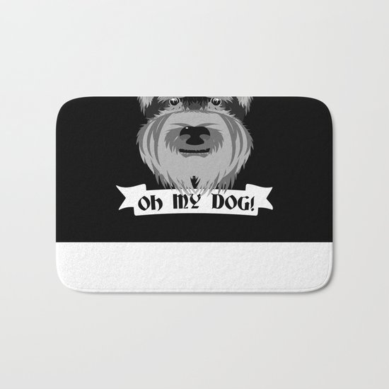 Oh My Dog Bath Mat