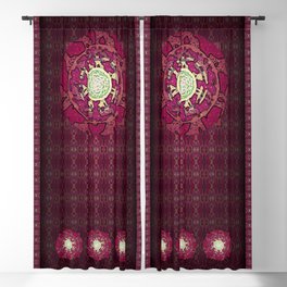 Realms of Fractal Beauty Blackout Curtain