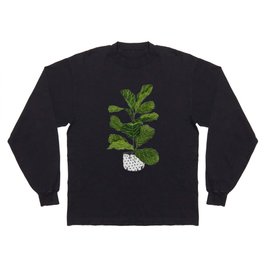 Fiddle leaf fig Tree Long Sleeve T-shirt