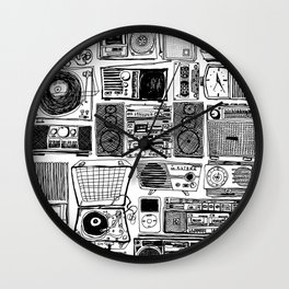 Music Boxes Wall Clock
