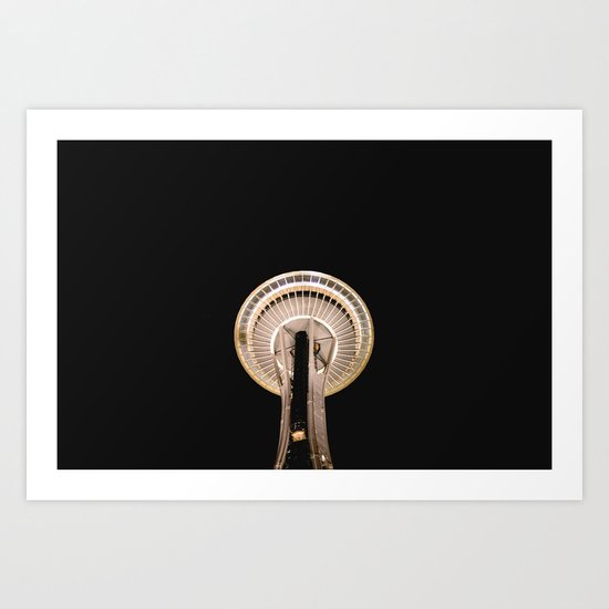 Space Needle Art Print