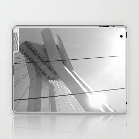 Bridge in Ludwigshafen, Germany. Laptop & iPad Skin