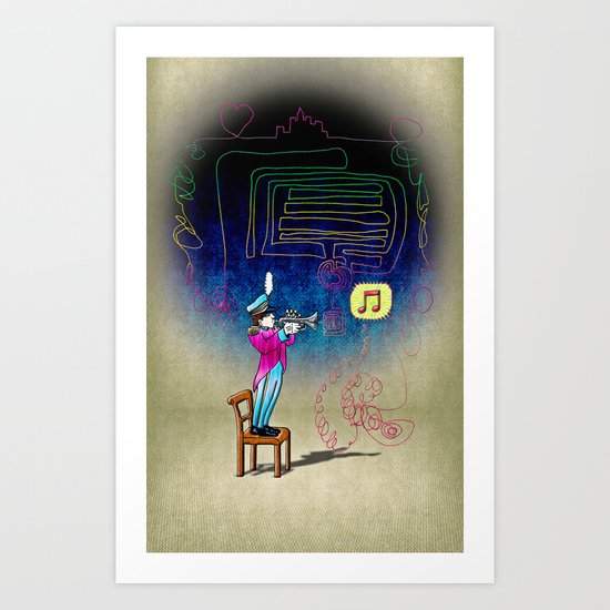 Make your own kind of music! Art Print