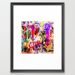 Total Confusion  Framed Art Print