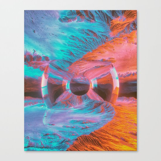 HOT/COLD (everyday 10.26.16) Canvas Print