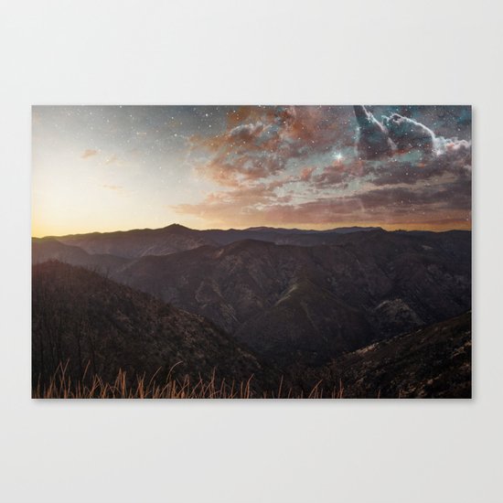 Sundown Yosemite Canvas Print