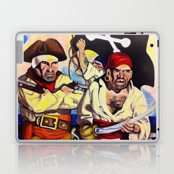 Treasure Island Laptop & iPad Skin