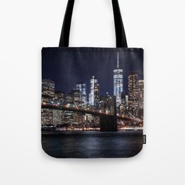The Lights of New York City Tote Bag