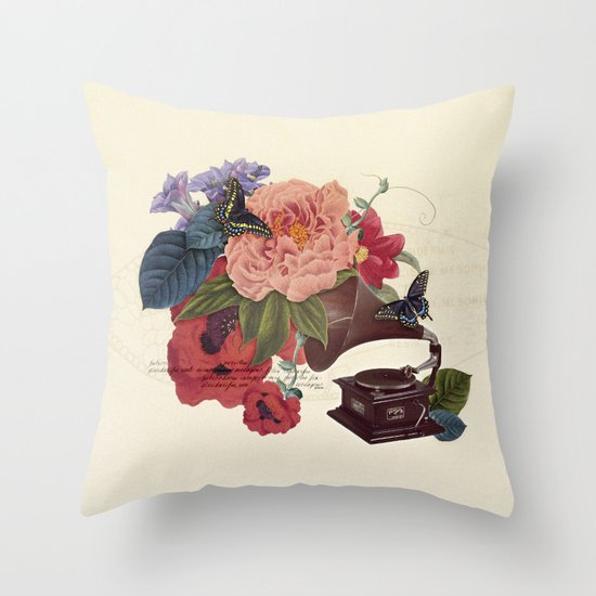 FLORA Throw Pillow
