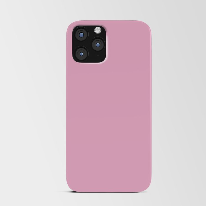 From The Crayon Box – Cotton Candy Pink - Pastel Pink Solid Color iPhone Card Case