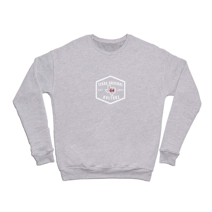 Texas Original Kulture White Logo Crewneck Sweatshirt