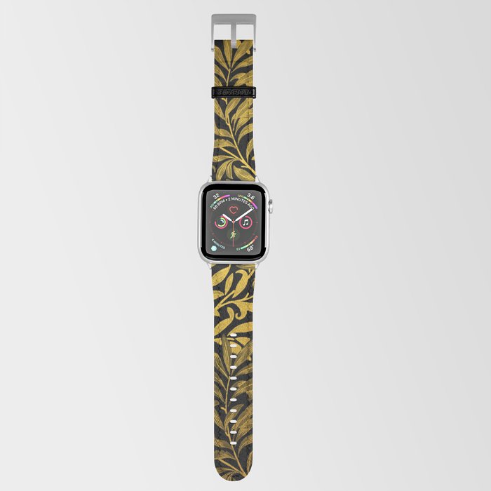 William Morris golden willow pattern textile 19th century print for duvet, comforter, pillow, curtains, shower curtain, and home and wall decor Apple Watch Band