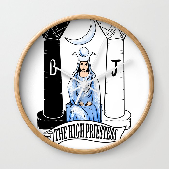 The high priestess Wall Clock