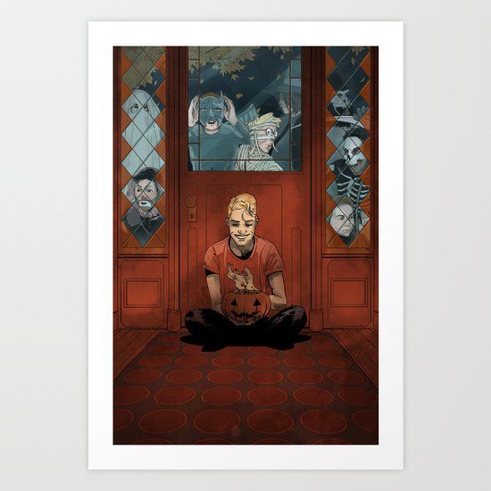Halloween Art Print