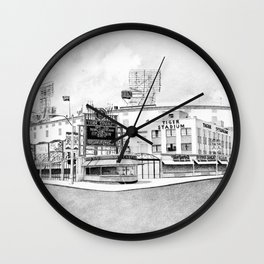 Old Tiger Stadium | Detroit Michigan Wall Clock