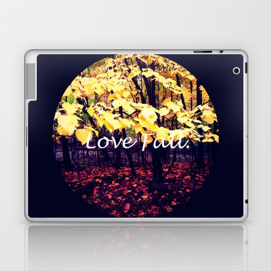 Under The Shade Of Yellow Laptop & iPad Skin