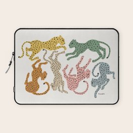 Rainbow Cheetah Laptop Sleeve