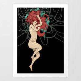 Fantasy Girl Art Prints Society6