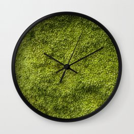 Moss Wall Clock