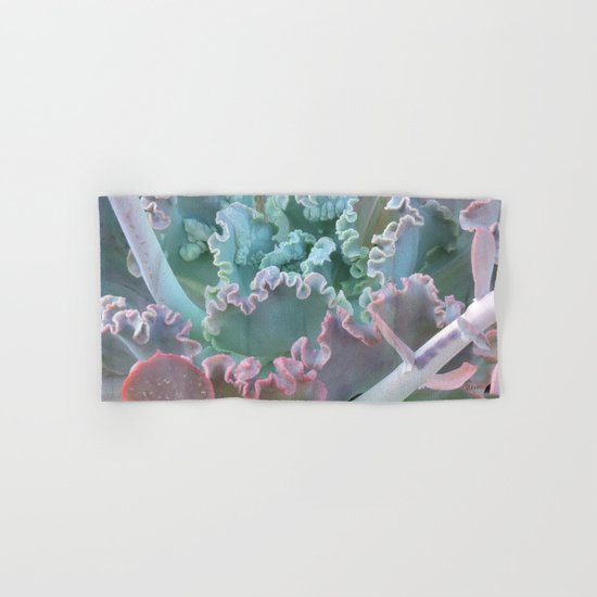 Succulent in the Sand Hand & Bath Towel