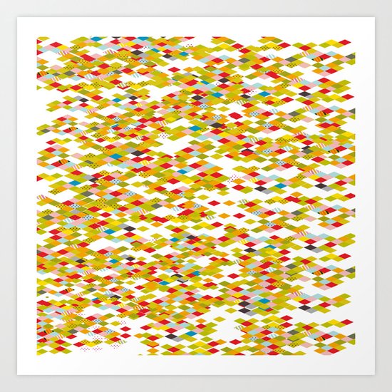 Confetti Art Print