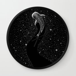 Star Eater (Black Version) Wall Clock