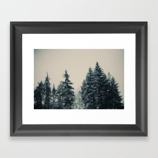 Winter Fancy Framed Art Print