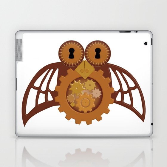 Steam Punk Owl Laptop & iPad Skin