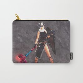 Fiona Carry-All Pouch | Figurative, Drawing, Cartoon, Pastel, Coloredpencil, Vindictus, Videogame, Stencil, Fiona, Game 