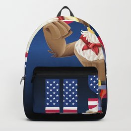 USA Eagle Backpack | Usa, Usflag, Flag, Usart, Painting, Usaflag, Flags, Usflags, America, Eagle 