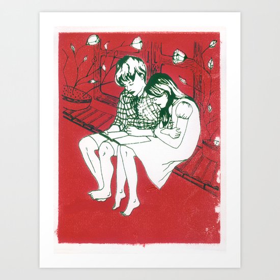 Snow Queen Art Print