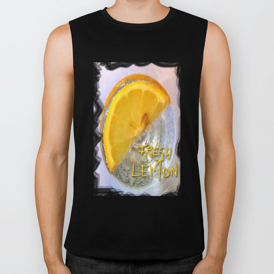 Fresh Lemon Biker Tank