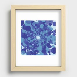 Feeling Blue by Danielle M Jabbor Recessed Framed Print