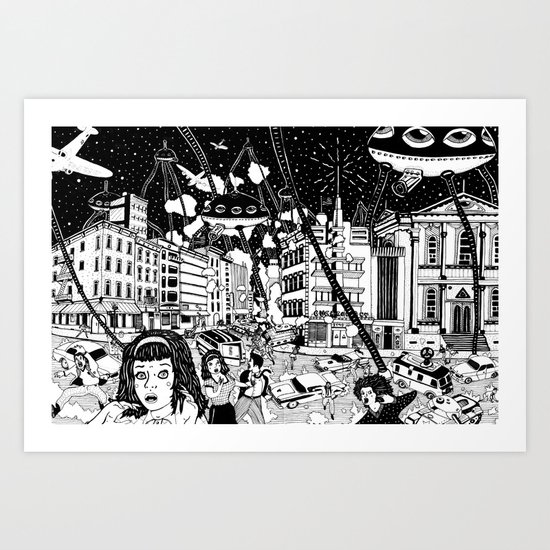 paranoia Art Print