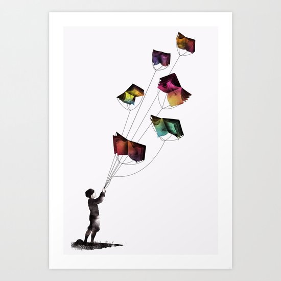 Fear and Loathing in the Meadows Art Print