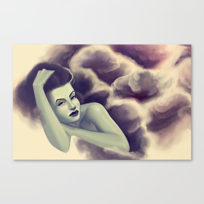 Mistress Cloud v2 Canvas Print