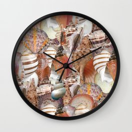 Shells Wall Clock