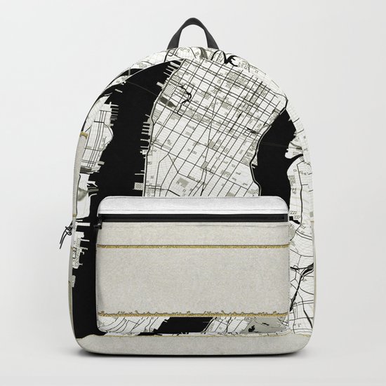 New York City Vintage Location Design Backpack