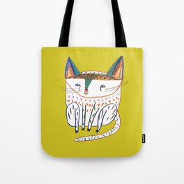 Cat. cats, kitten, cat art, cat illustration, cat pattern Tote Bag