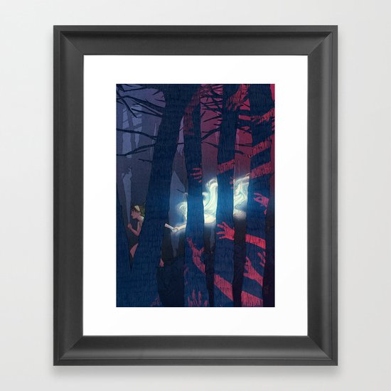 Anabelle, the human Framed Art Print