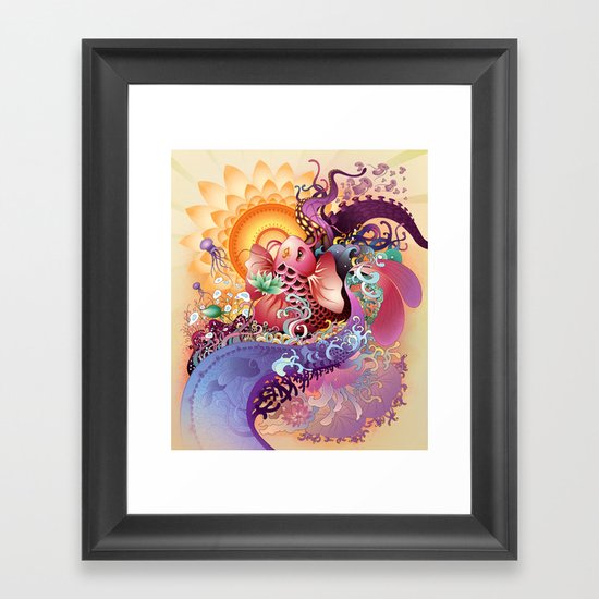 Koi Framed Art Print
