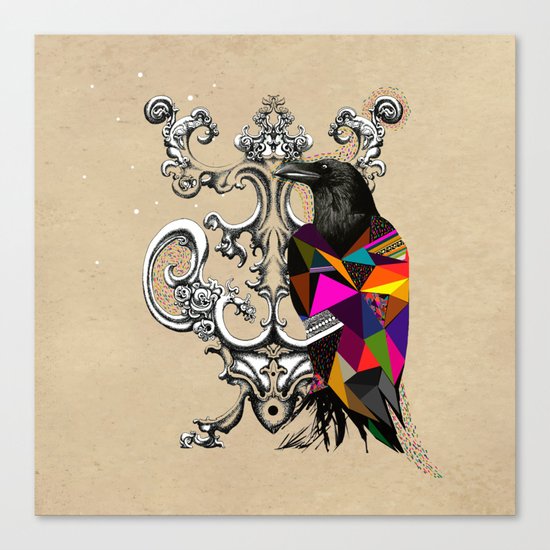 RAVEN COLOR Canvas Print
