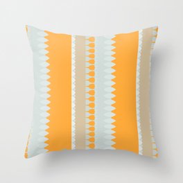 Abstract Artwork   Ray of sunshine on a cold morning Throw Pillow